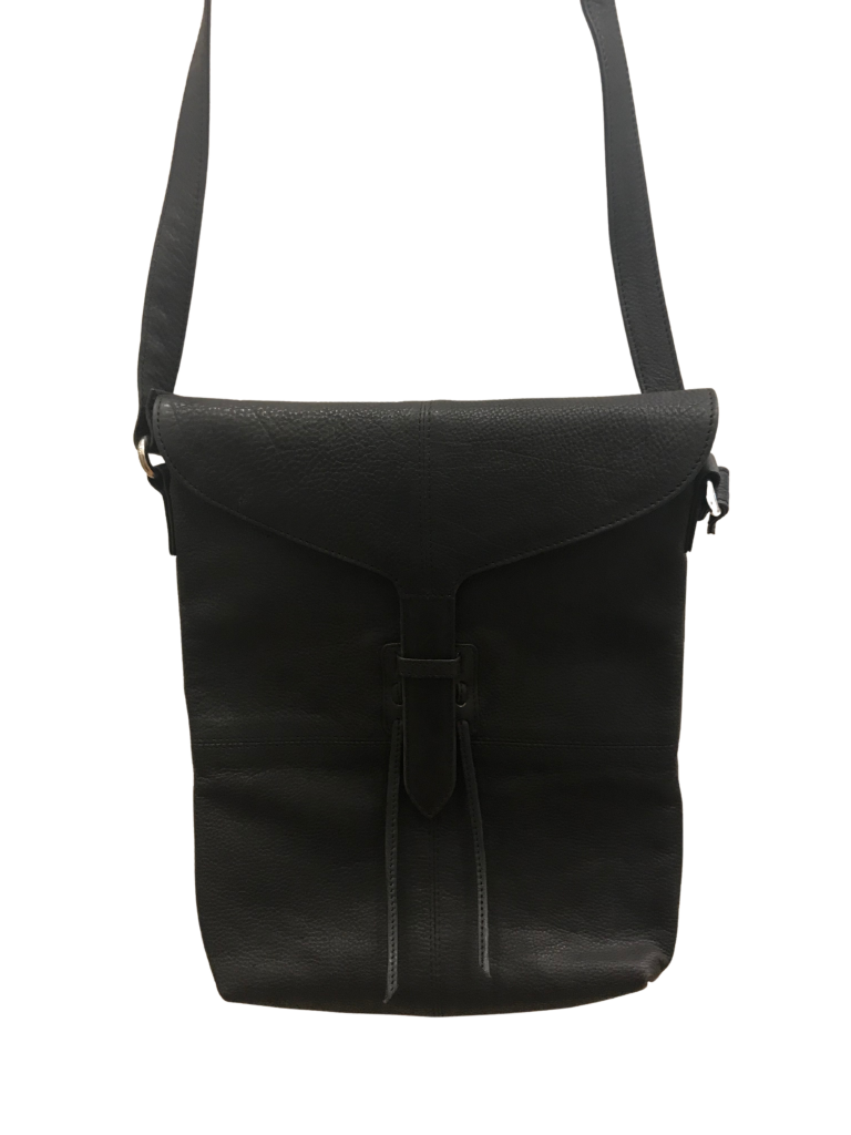 Leather Bag black - Eastern Silk