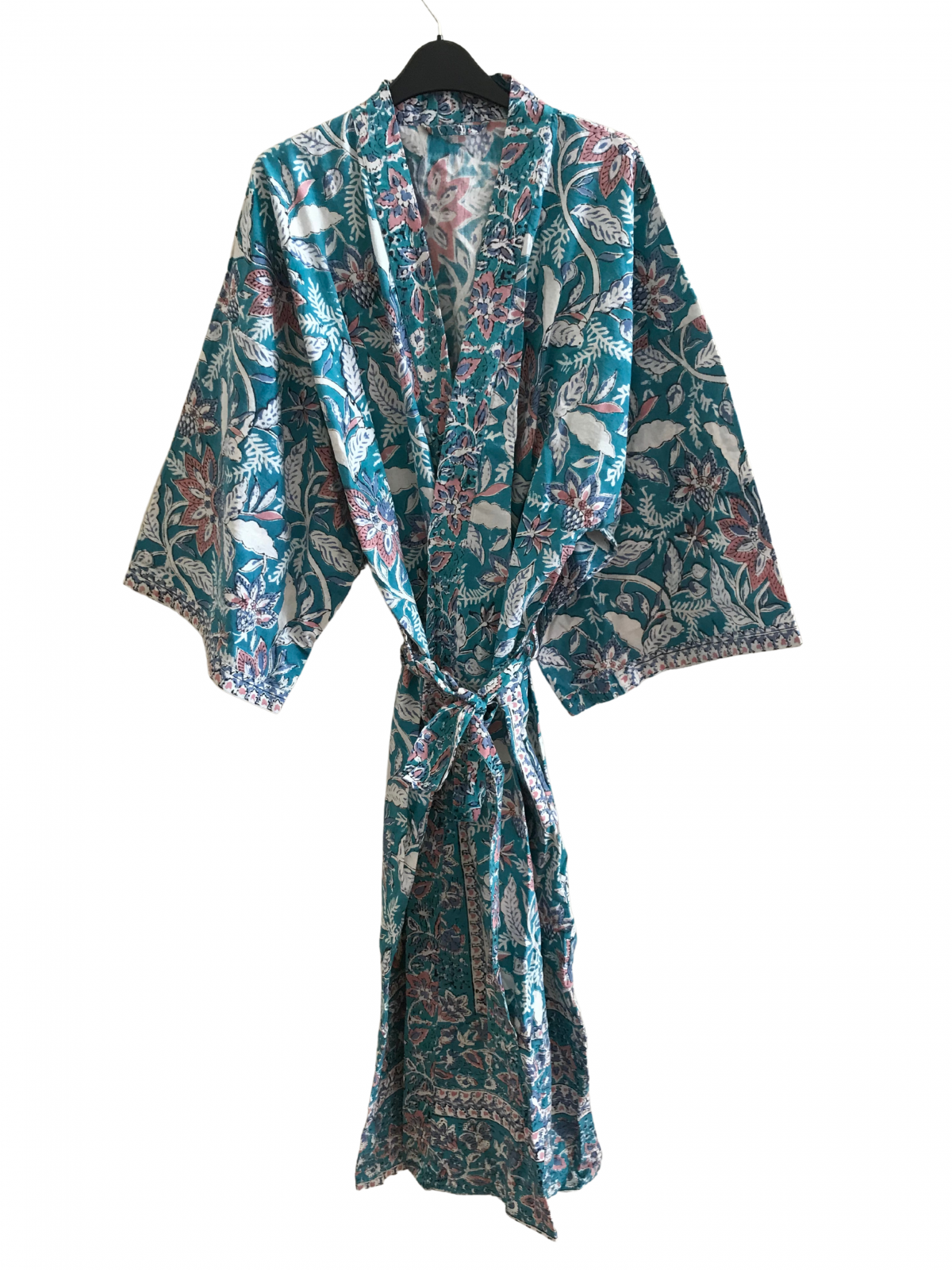 Kimono Cotton Block Print 07 - Eastern Silk